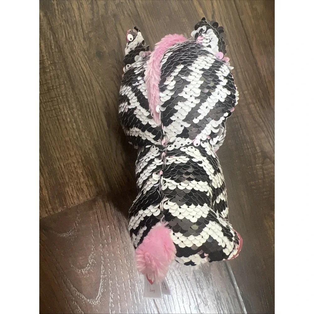 Zoey The Zebra Sequin‎ Toy, Ty Flippables Collection 6